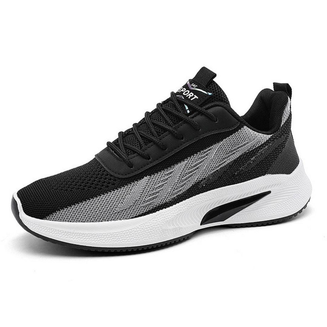 Zayn - Mesh Lace-Up Walking Sneakers